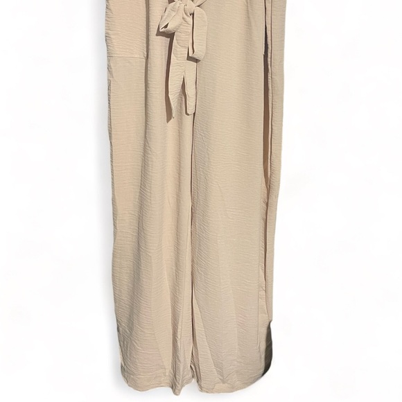 PIE IN THE SKY Casual Jumpsuit with Long and Wide Pants with Buttons for Women L - Picture 7 of 10